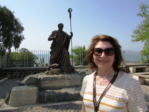 Estátua de São Pedro, Cafarnaum