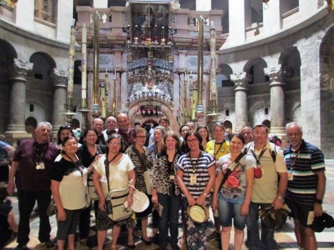 Família Caminhos no Santo Sepulcro