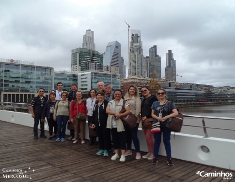 Família Caminhos em Puerto Madero, Buenos Aires